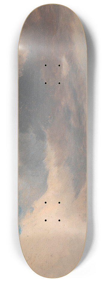 Adalbert Stifter - Wolkenstudie (zu Kirchschlag) 8.25 inch art skate deck