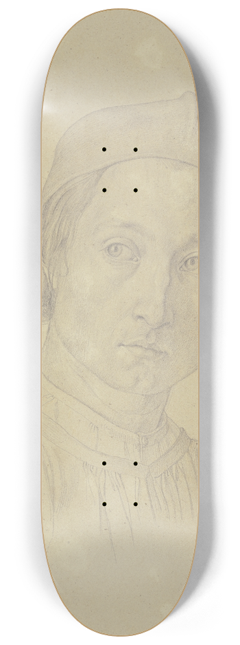 Adam Eberle - Bildnis Ferdinand Fellner im 28. Lebensjahr 8.25 inch art skate deck