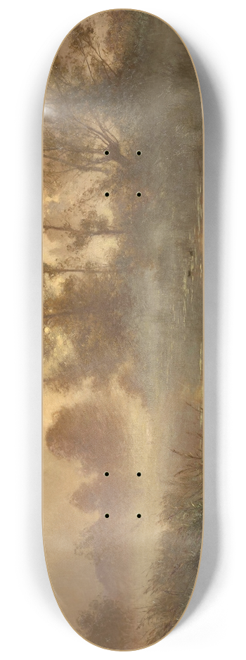 Albert Rigolot - Soleil levant dans la brume 8.25 inch art skate deck