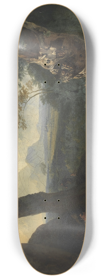 Adam Pynacker - Southern Landscape with Herdsmen 8.25 inch art skate deck