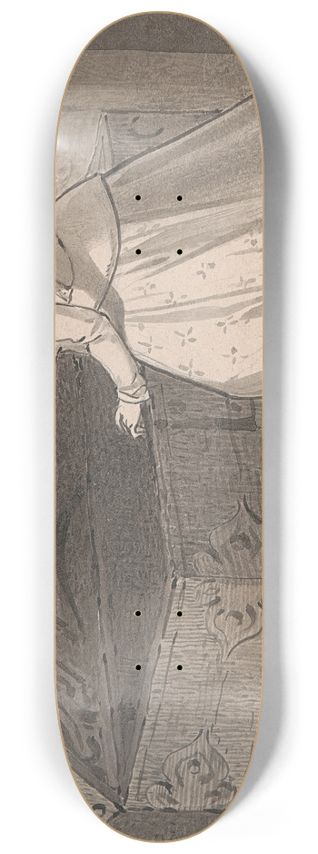 Adelaide Claxton - The Trunk 8.25 inch art skate deck