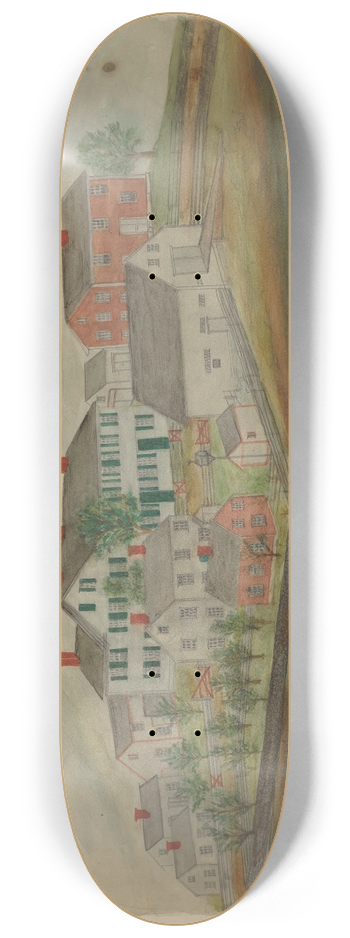 Adelaide Dyball - Second Family House 8.25 inch art skate deck