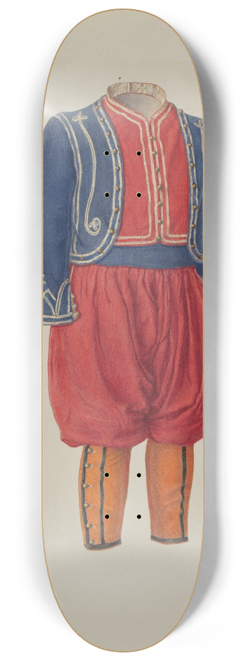 Adele Brooks - Childs Soldier Suit 8.25 inch art skate deck