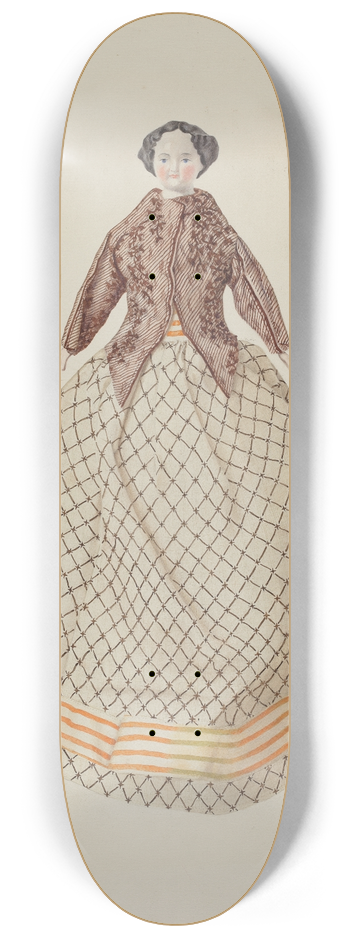 Adele Brooks - China Doll 8.25 inch art skate deck