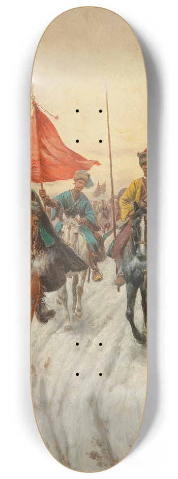 Adolf Baumgartner-Stoiloff - The Escort 8.25 inch art skate deck
