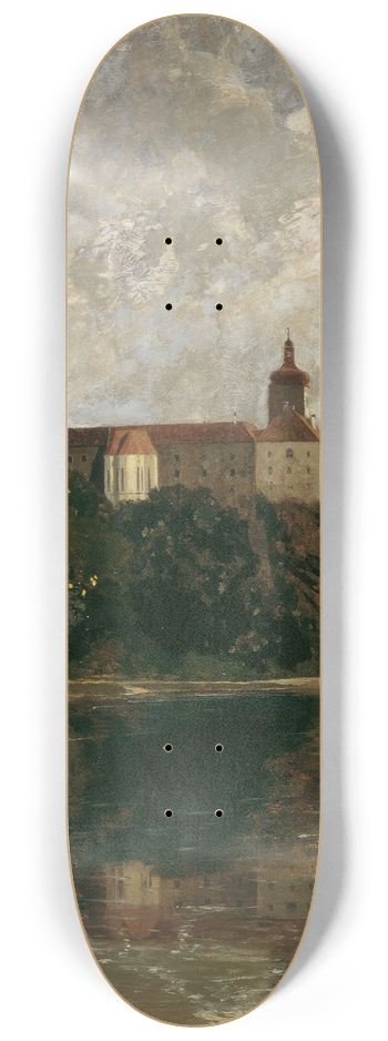 Adolf Ditscheiner - Schloss Persenbeug 8.25 inch art skate deck