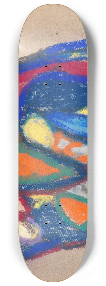 Adolf Hlzel - Figrliche Komposition (der verlorene Sohn) 8.25 inch art skate deck