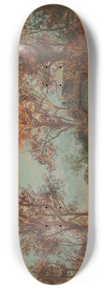 Adolf Kaufmann - A Summer Evening 8.25 inch art skate deck