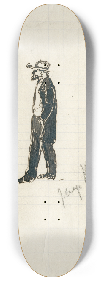 Adolf le Comte - Jaap Klink 8.25 inch art skate deck