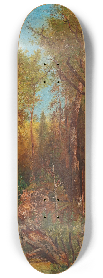 Adolf Obermllner - Aus den Forsten des Frsten Schwarzenberg 8.25 inch art skate deck