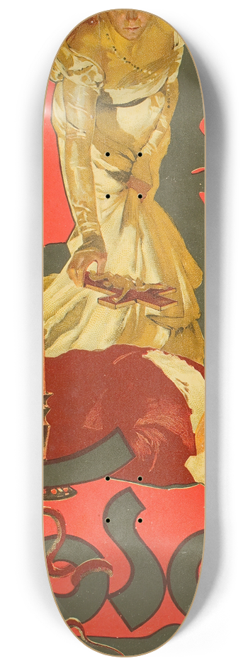Adolfo Hohenstein - Tosca 8.25 inch art skate deck