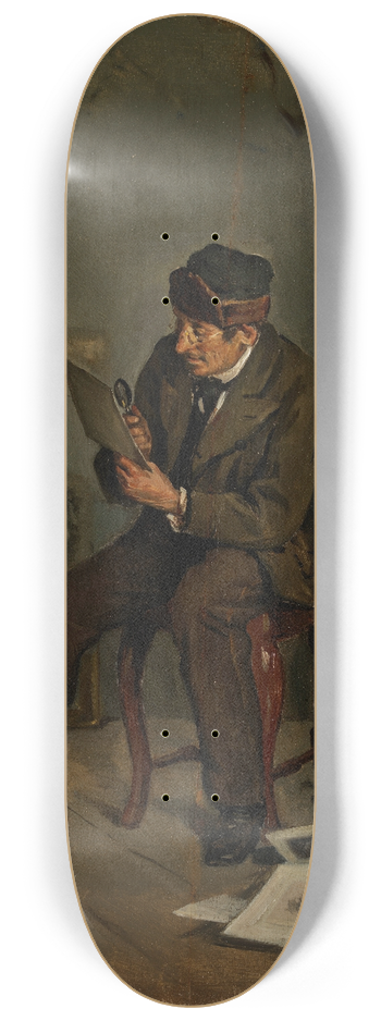Adolf Von Becker - The Art Expert 8.25 inch art skate deck