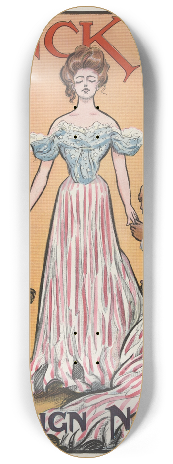 Frank Arthur Nankivell - Campaign number 8.25 inch art skate deck