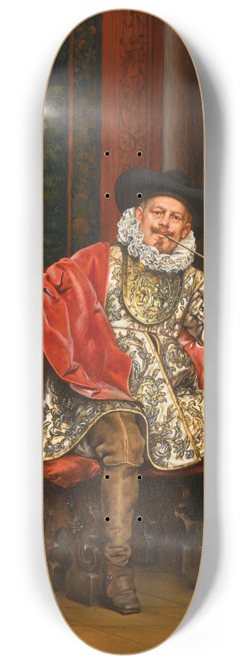Adolphe-Alexandre Lesrel - Une bonne pipe 8.25 inch art skate deck