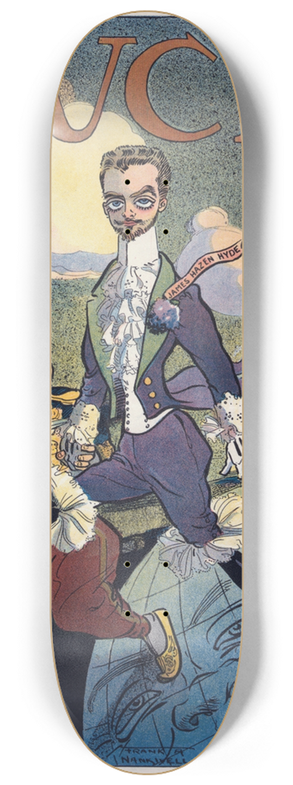 Frank Arthur Nankivell - Do it now! 8.25 inch art skate deck