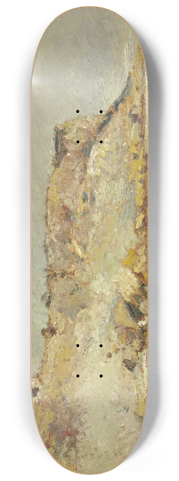 Adolphe Monticelli - Coastal Mountains 8.25 inch art skate deck