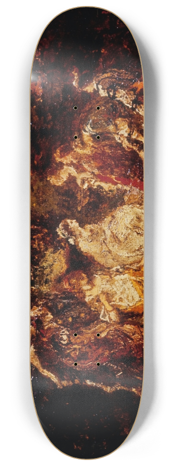 Adolphe Monticelli - The Empress Eugenie at St. Cloud 8.25 inch art skate deck