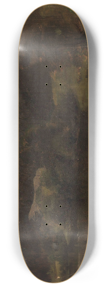 Adolph Tidemand - A Lake 8.25 inch art skate deck