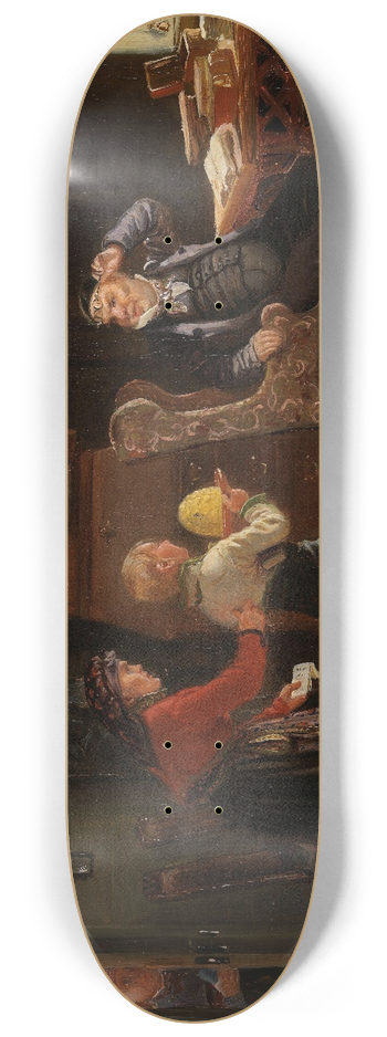 Adolph Tidemand - Anmeldelse til konfirmasjon 8.25 inch art skate deck