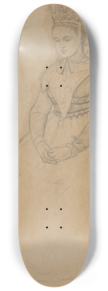 Adolph Tidemand - Brud 8.25 inch art skate deck
