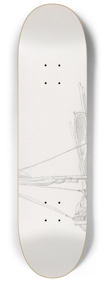 Adolph Tidemand - Bt, Arild 8.25 inch art skate deck