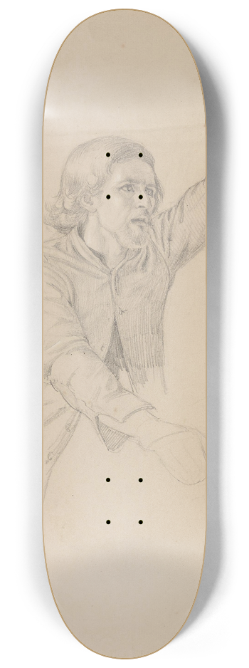 Adolph Tidemand - En Dalkar 8.25 inch art skate deck