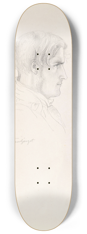 Adolph Tidemand - Even Fanbjerget 8.25 inch art skate deck