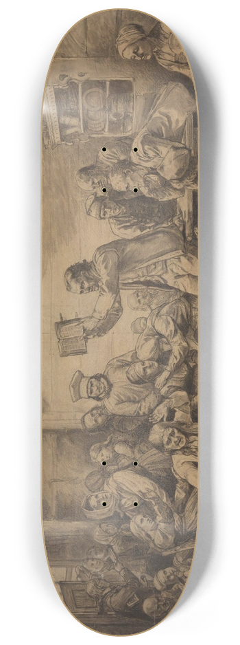 Adolph Tidemand - Fanatikerne 8.25 inch art skate deck