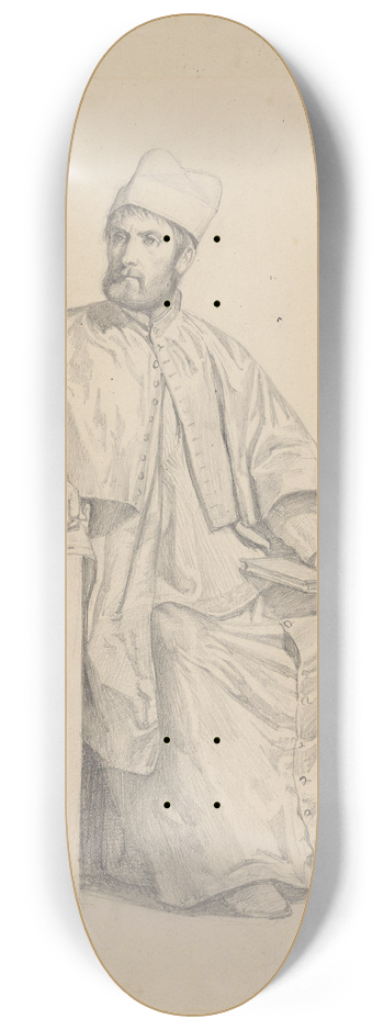 Adolph Tidemand - Kardinal 8.25 inch art skate deck