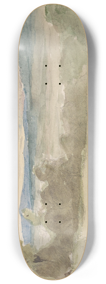 Adolph Tidemand - Landskap 8.25 inch art skate deck