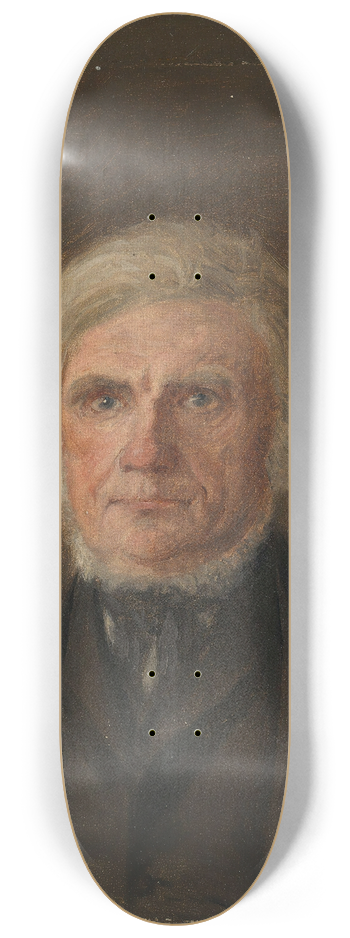 Adolph Tidemand - Old Man, Portrait Study 8.25 inch art skate deck
