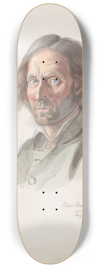 Adolph Tidemand - Peder Endresen Kvashiller 8.25 inch art skate deck