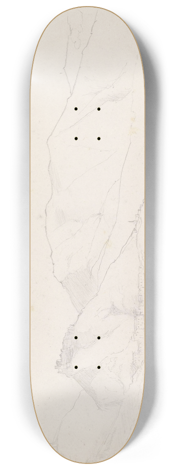 Adolph Tidemand - Salernogolfen 8.25 inch art skate deck