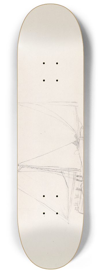 Adolph Tidemand - Seilbt 8.25 inch art skate deck