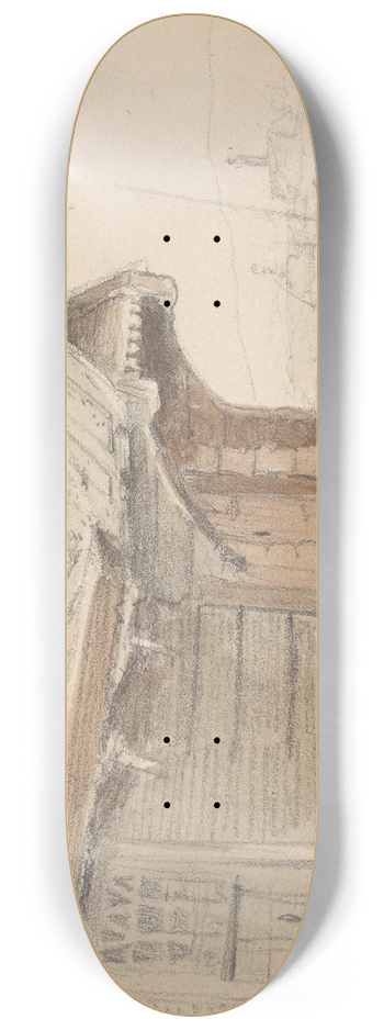 Adolph Tidemand - Stue, Mora 8.25 inch art skate deck