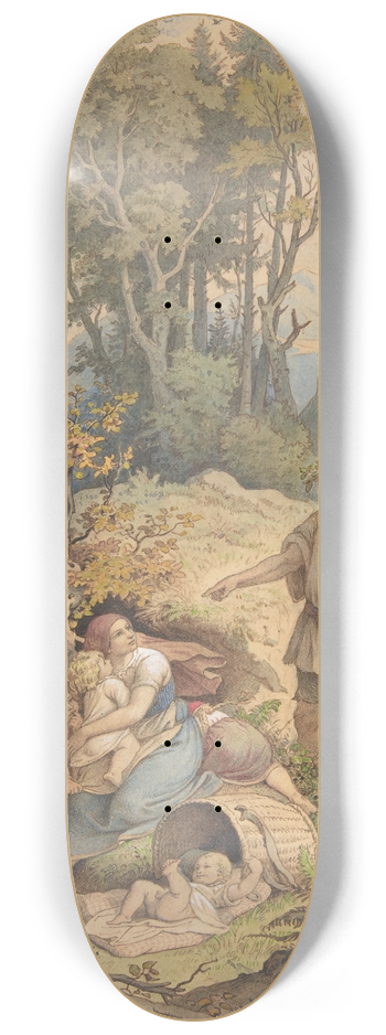 Adrian Ludwig Richter - Rbezahl 8.25 inch art skate deck