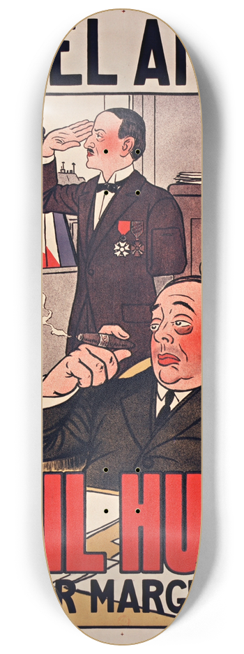 Adrien Barrre - Btail humain 8.25 inch art skate deck