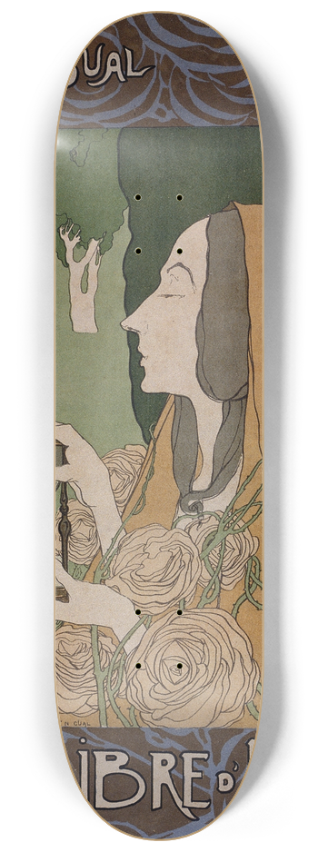 Adri Gual - Llibre dHoras 8.25 inch art skate deck