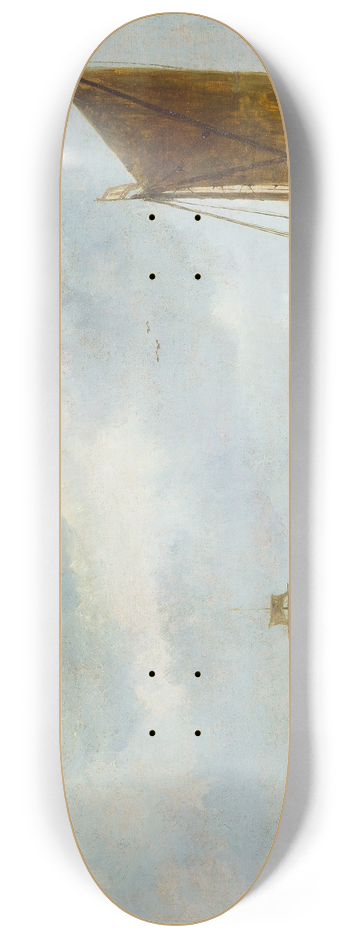 Aelbert Cuyp - The Ferry Boat 8.25 inch art skate deck