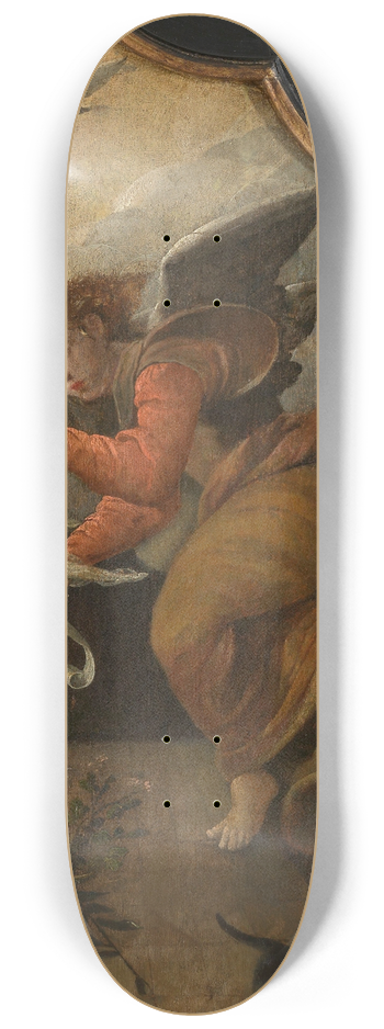 Aertgen Claesz van Leyden - The Annunciation 8.25 inch art skate deck