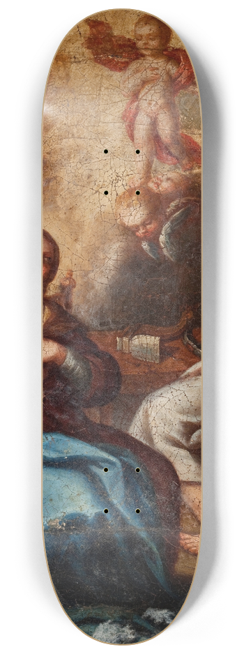 After Guido Reni - Annunciation 8.25 inch art skate deck