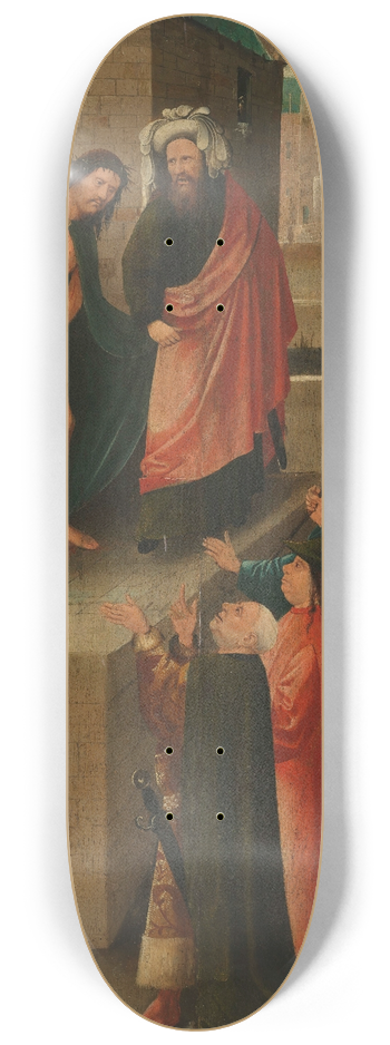 After Hieronymus Bosch - Ecce Homo 8.25 inch art skate deck