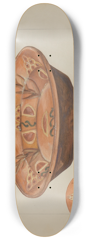 Agnes Karlin - Pa. German Deep Dish 8.25 inch art skate deck