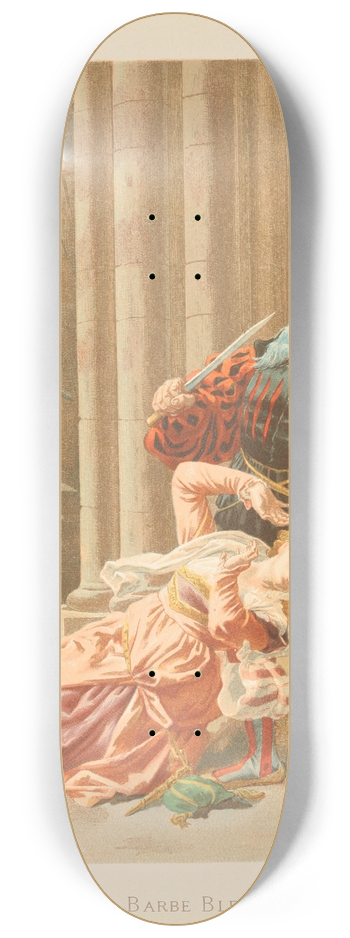 A. Guillon - La barbe bleue 8.25 inch art skate deck