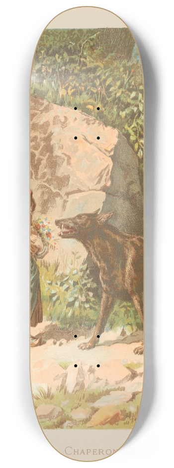 A. Guillon - Le petit chaperon rouge 8.25 inch art skate deck