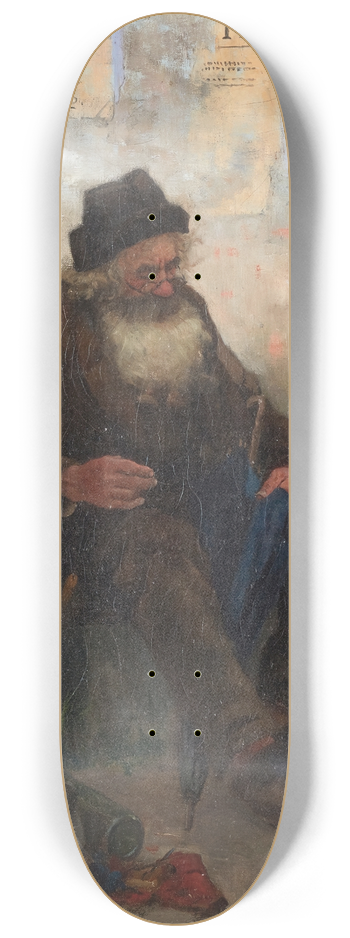 Frank C. Penfold - The Old Beggar 8.25 inch art skate deck