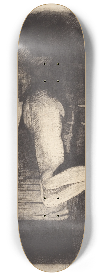 Albert Besnard - Intimate Fantasy (Ferie intime) 8.25 inch art skate deck