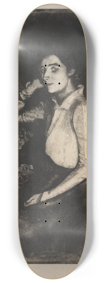 Albert Besnard - Le Biarotte 8.25 inch art skate deck