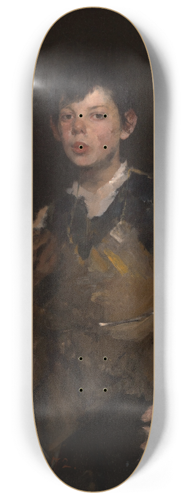 Frank Duveneck - The Whistling Boy 8.25 inch art skate deck