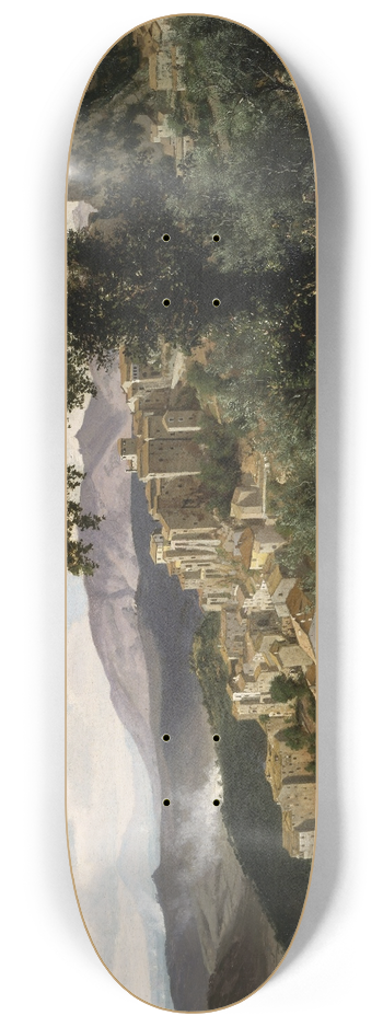 Albert Bierstadt - Olevano 8.25 inch art skate deck